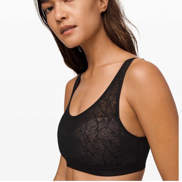 Lululemon Shadow Mesh Bra Leaf size Small - Picture 3 of 7